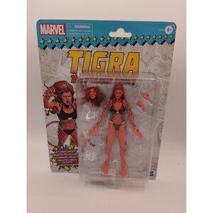 Retro Card Marvel Legends TIGRA The Feline Fury Action 6" Figure
